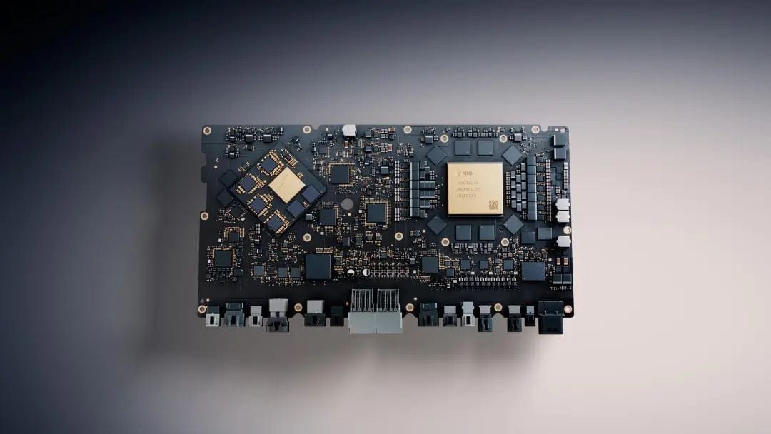 Nio's in-house developed chip