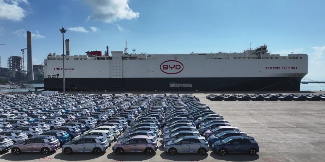 BYD Shipment from China