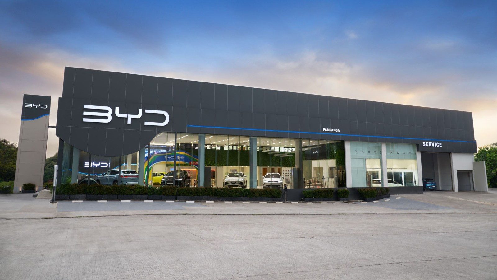 BYD Showroom in the Philippines