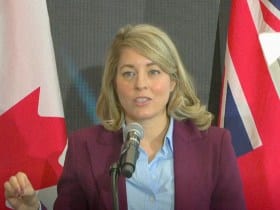 Canada's Industry Minister Melanie Joly