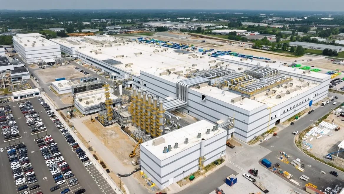 LG plant in Holland, Michigan