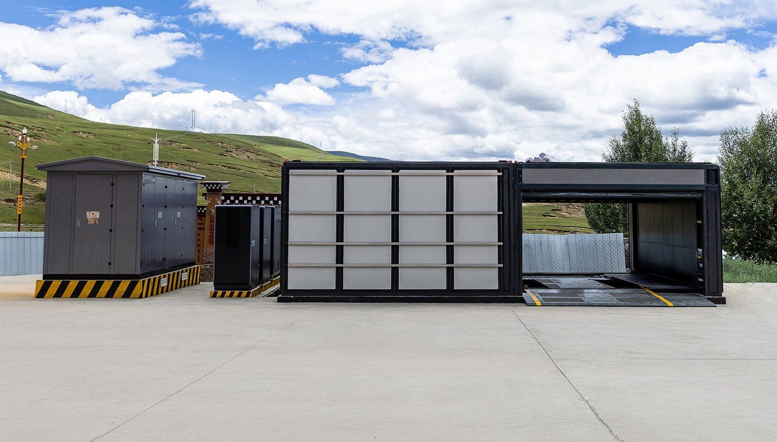 Nio's Battery swap station in China