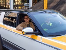 Rivian's founder and CEO RJ Scaringe