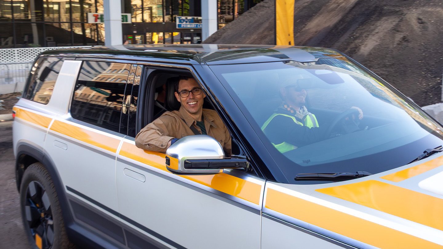 Rivian's founder and CEO RJ Scaringe