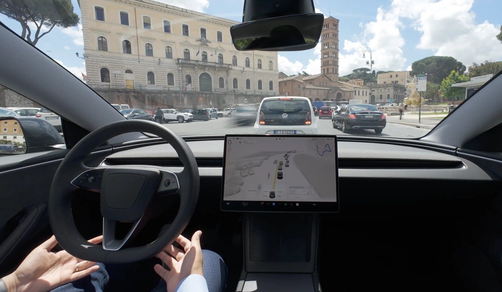 Tesla Testing FSD in Italy