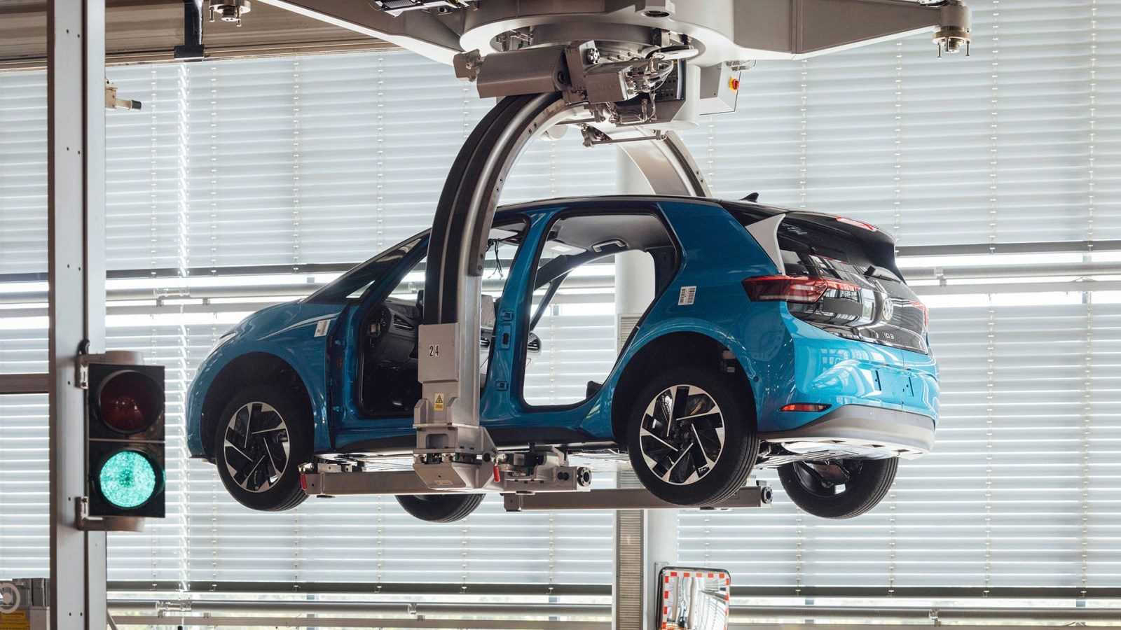 Volkswagern ID3 at the Dresden Plant