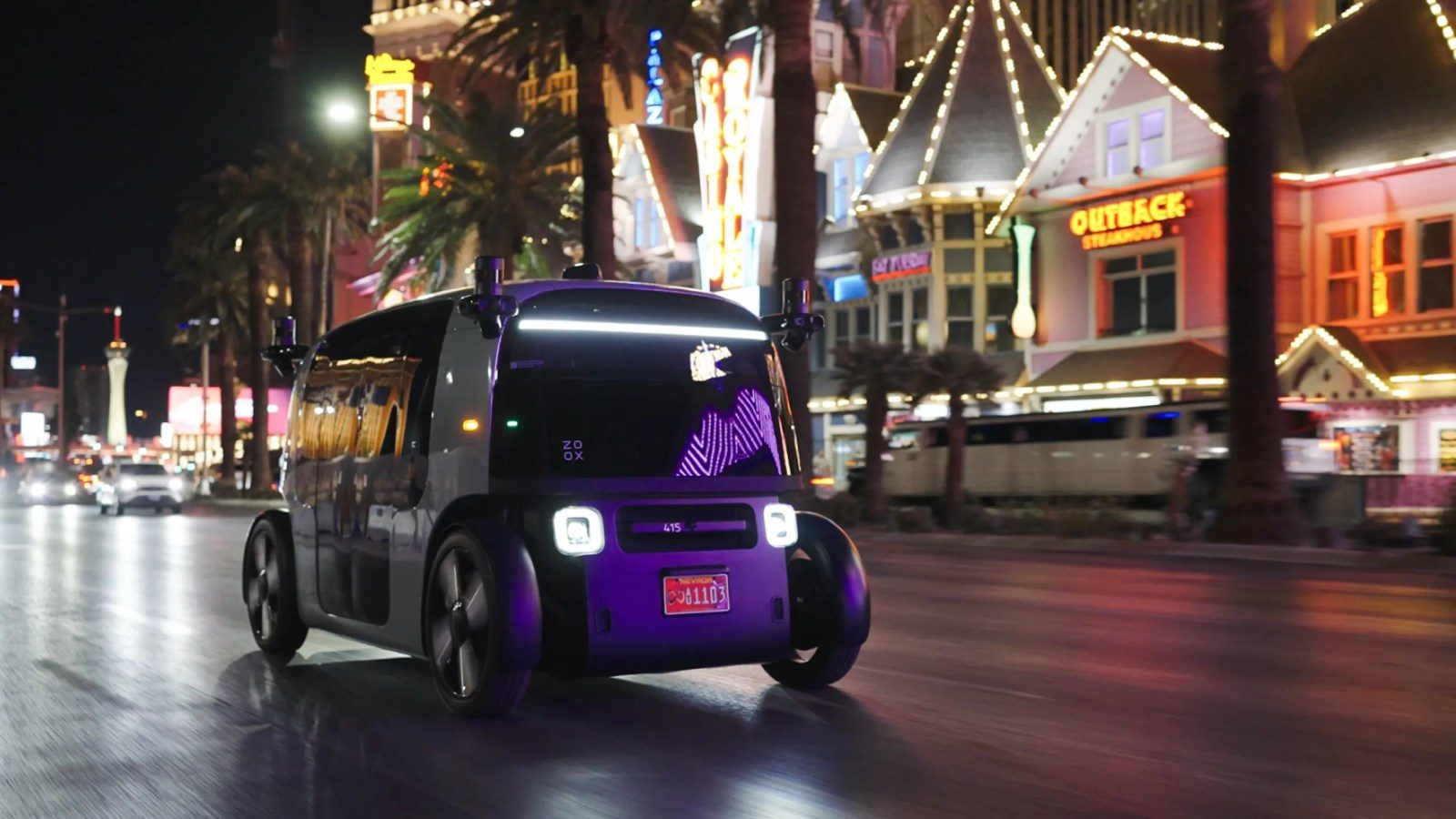 Zoox robotaxi