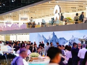 Nio's booth at the Beijing Auto Show 2026