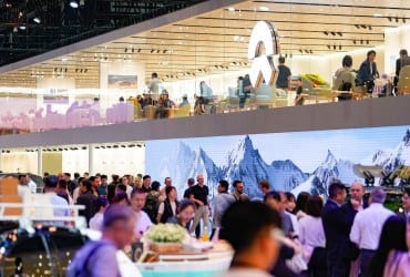 Nio's booth at the Beijing Auto Show 2026