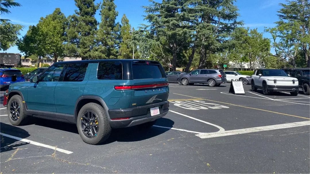 Rivian R2 spotted in Palo Alto