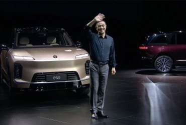 William Li at Nio ES9 Presentation
