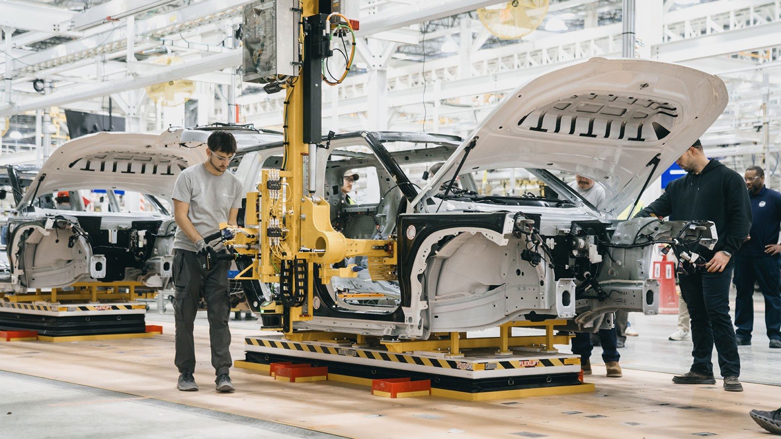 Rivian R2 at the Normal Plant
