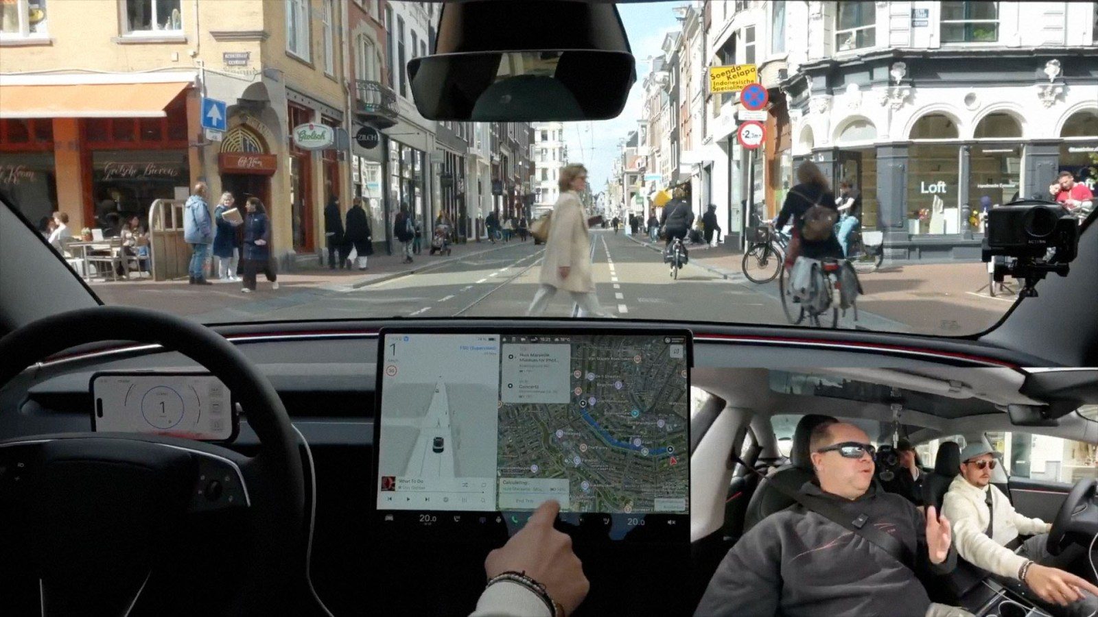 Tesla FSD in the Netherlands