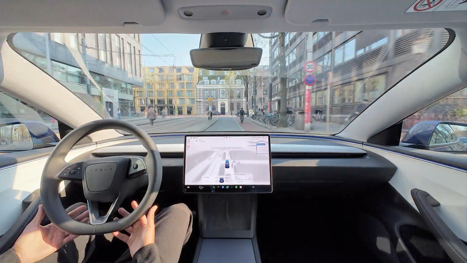 Tesla FSD in the Netherlands