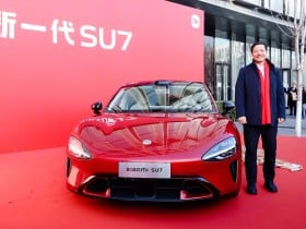 Xiaomi SU7 Gen 2 launch with the CEO Lei Jun