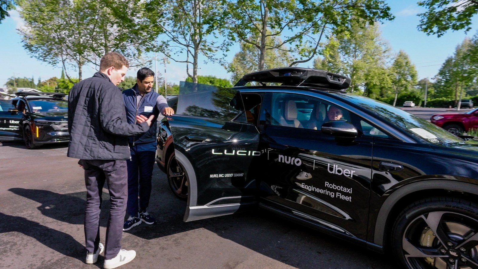 Uber x Nuro x Lucid