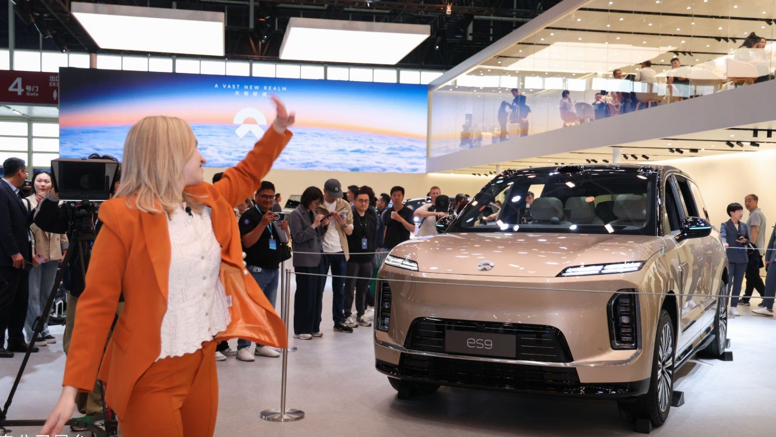Nio ES9 at the Beijing Auto Show