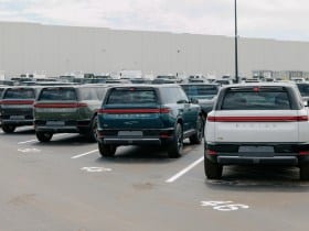 Rivian R2 vehicles