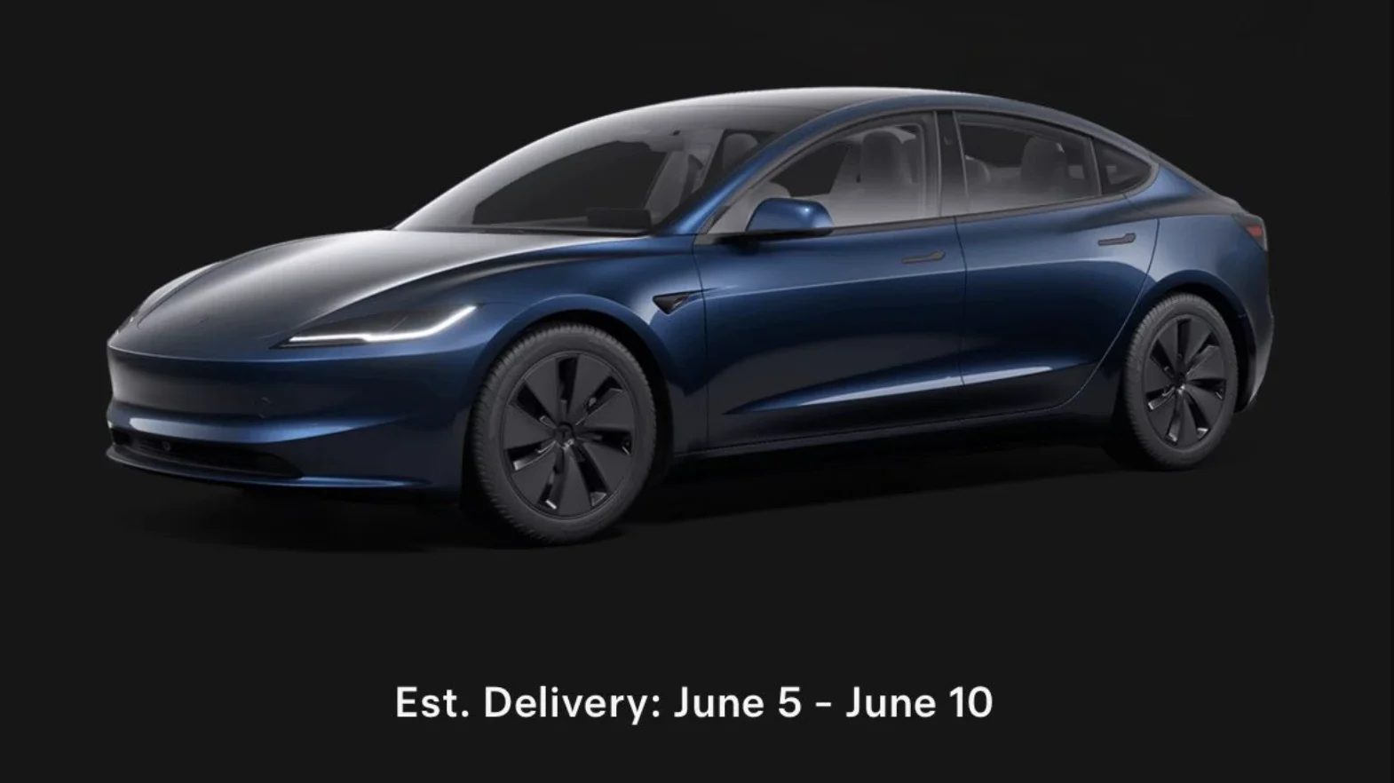 Tesla Model 3 Order in Canada