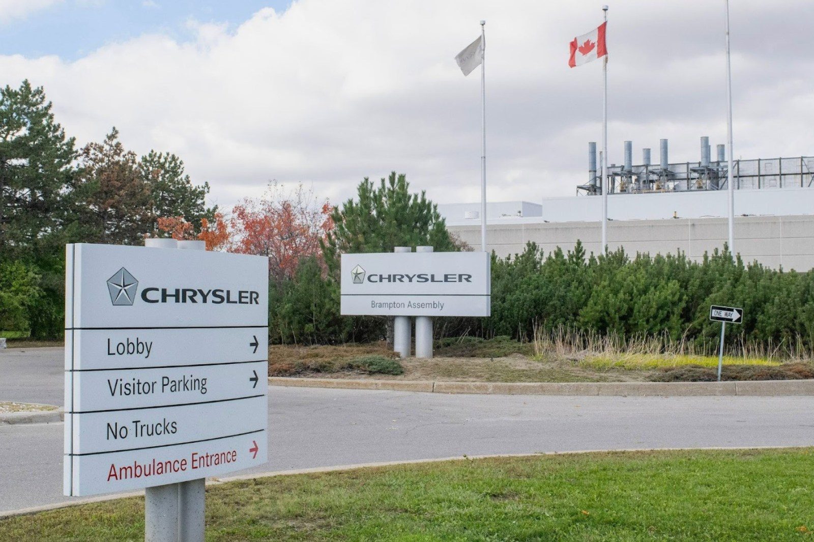 Stellantis factory Brampton, Canada