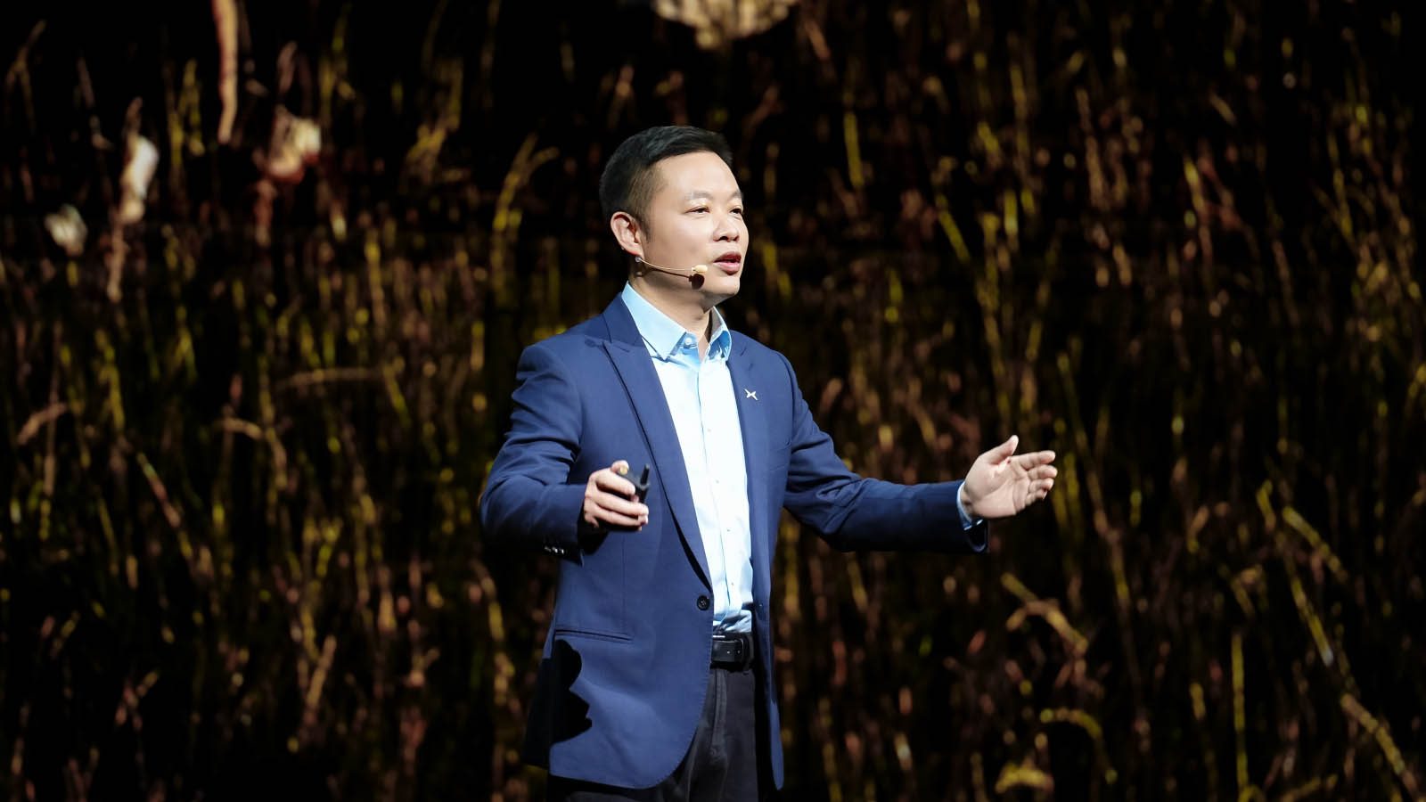 XPeng's founder and CEO He Xiaopeng