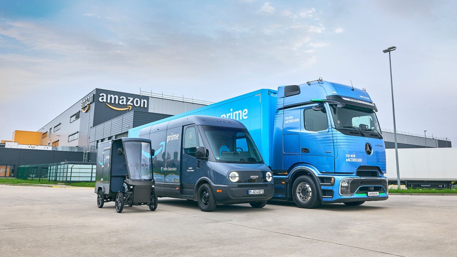 Amazon's EV fleet