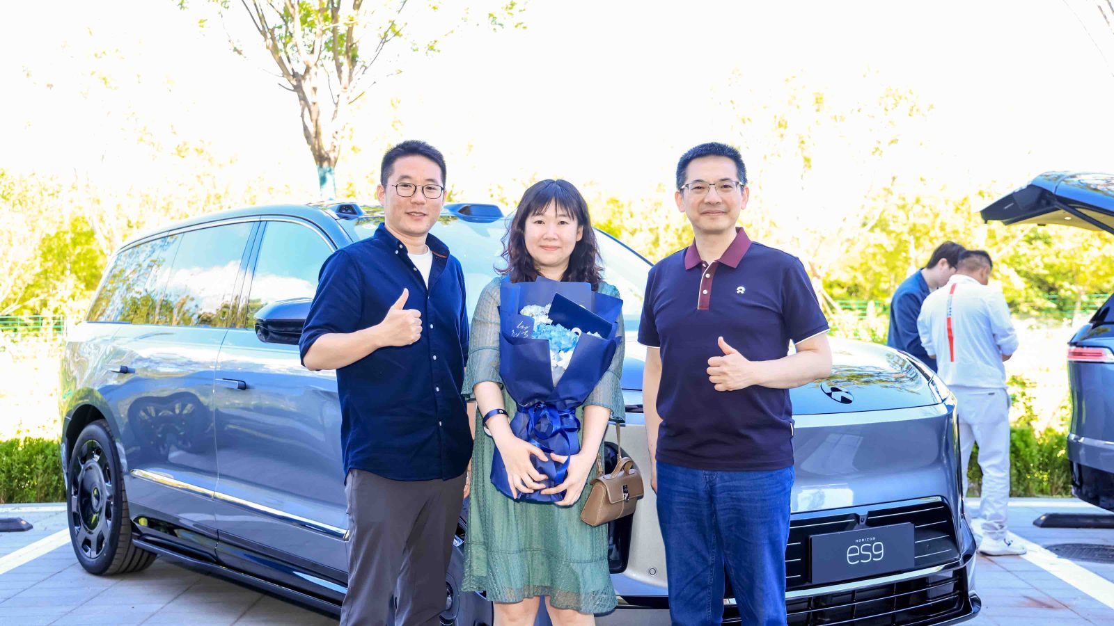 Nio ES9's first deliveries