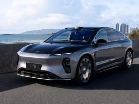 Nio ET9 driving in China