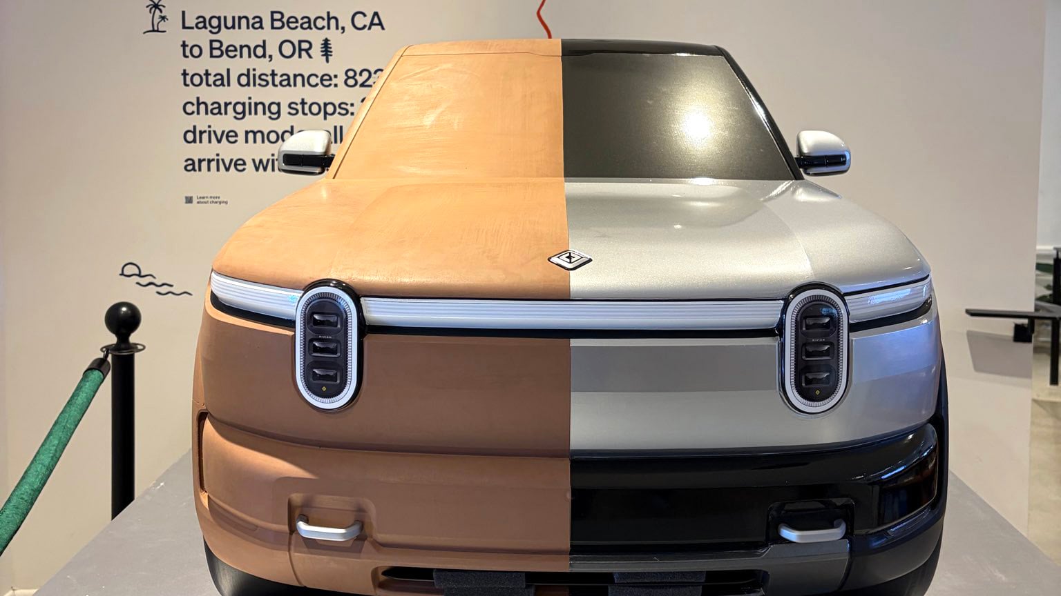 Rivian R2 Clay Model