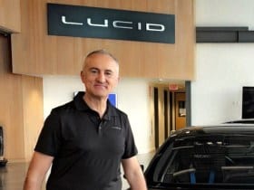 Lucid's CEO Silvio Napoli
