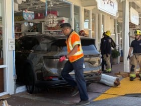 Lucid Gravity crash near Santa Barbara