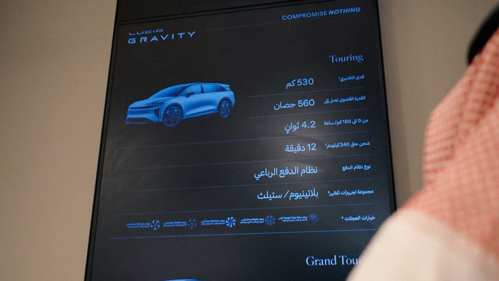 Lucid's Jeddah Showroom
