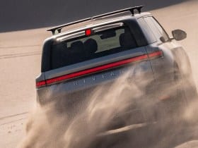 Rivian R2 sliding
