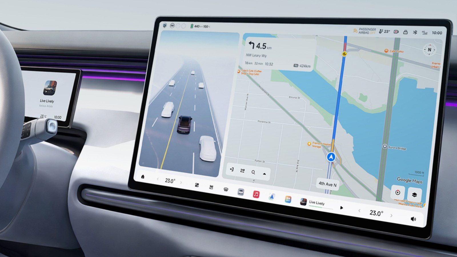 XPeng with Google Maps