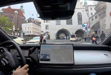 XPeng's VLA testing in Munich, Germany