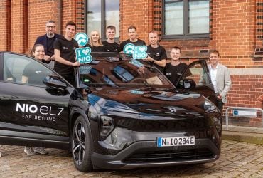 Christian Wiegand with Nio