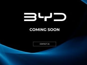 BYD Canada website