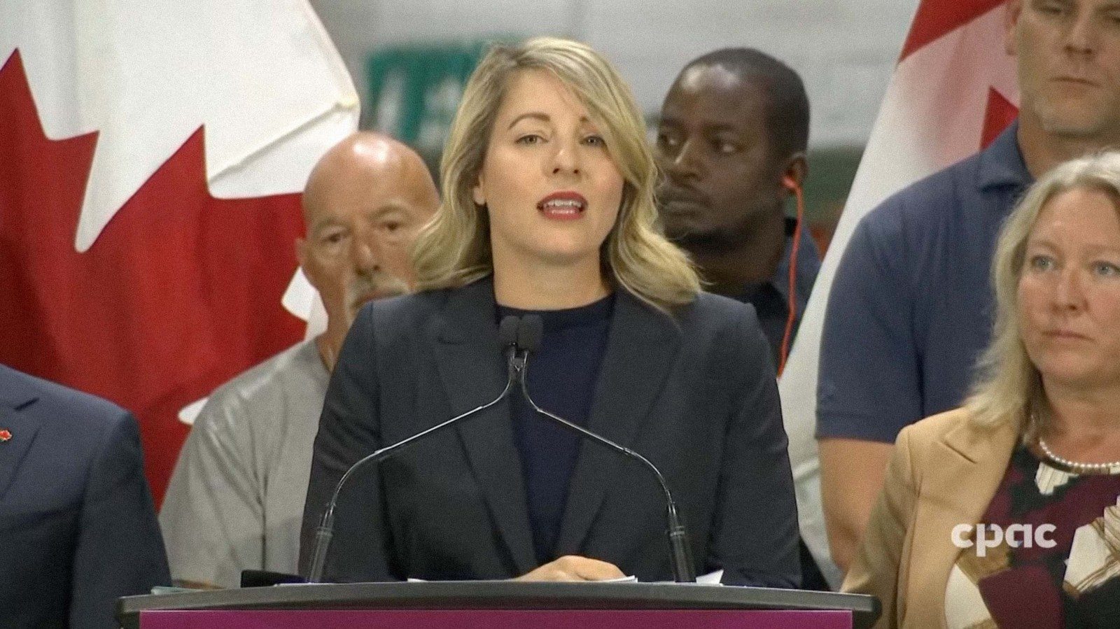 Canada's Industry Minister Melanie Joly