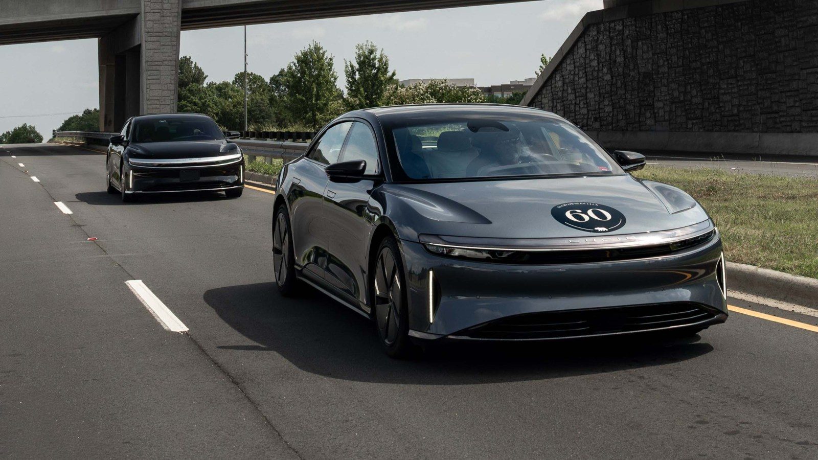 Lucid Air sedan in the US