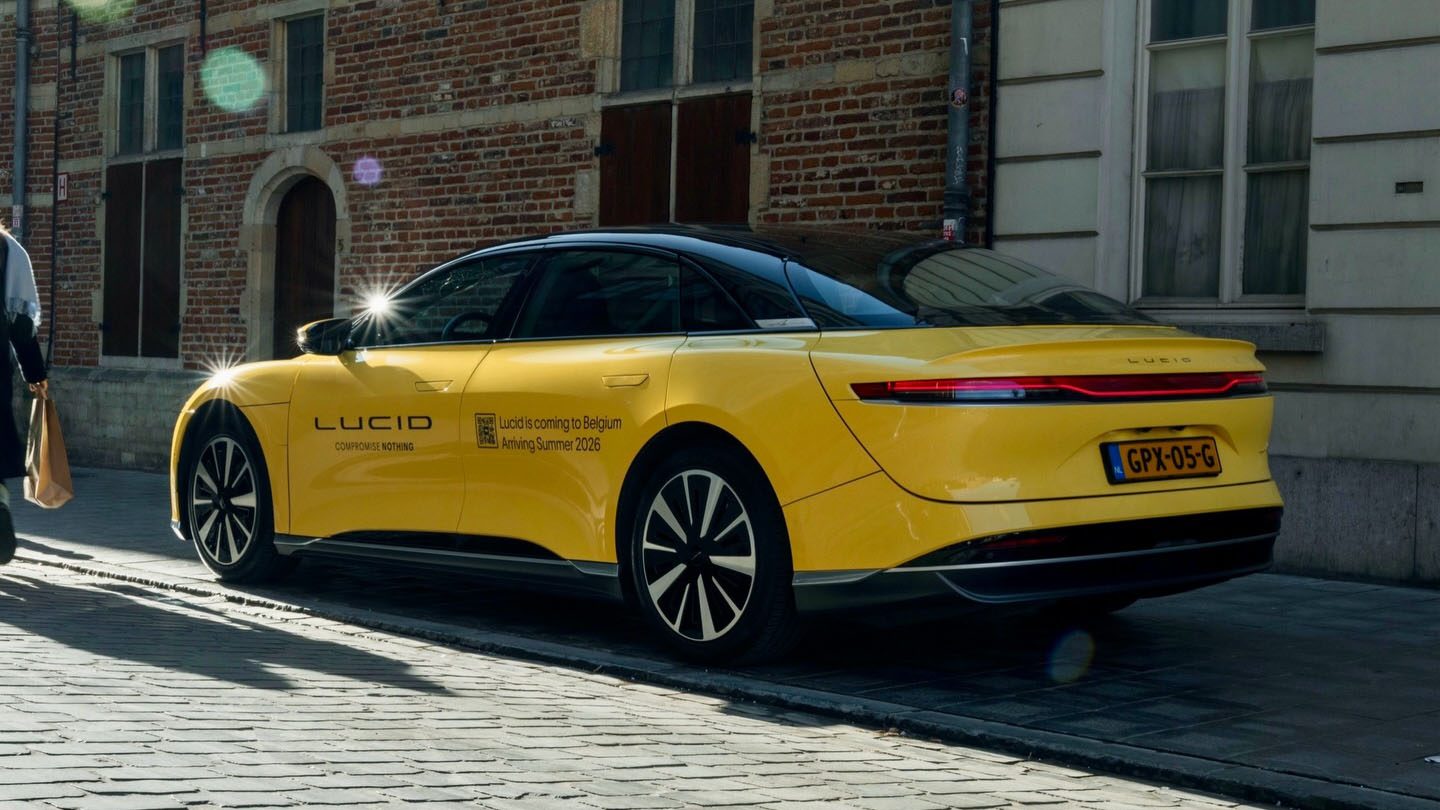 Lucid Air in Belgium