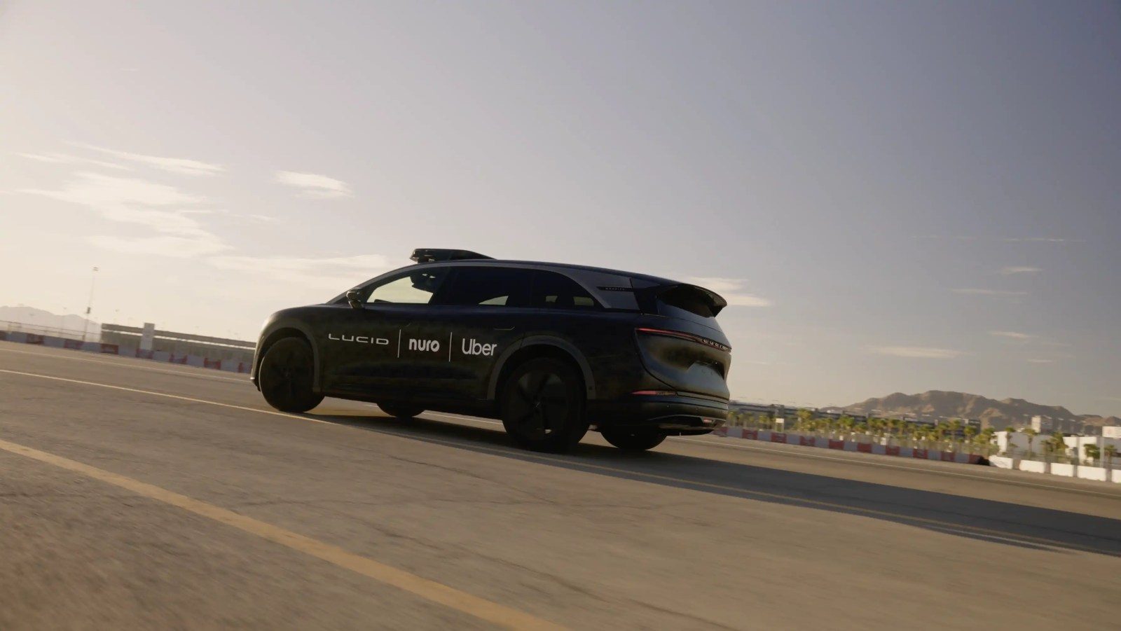 Lucid Uber Nuro robotaxi