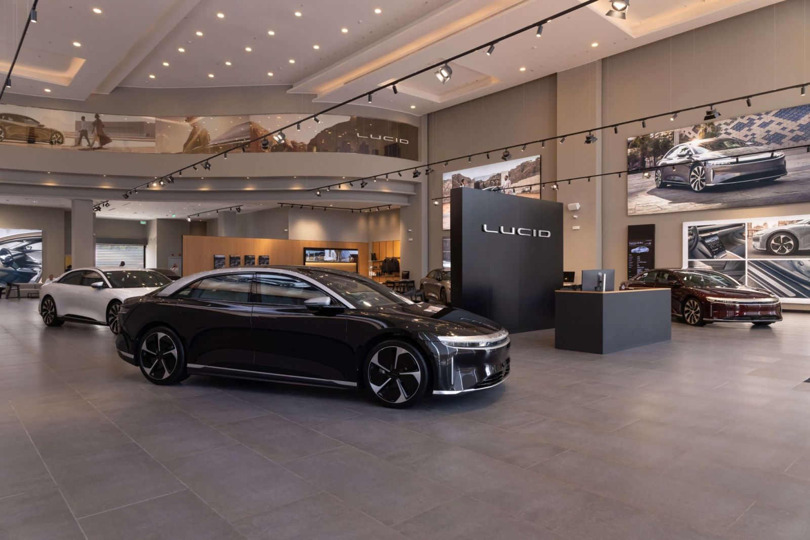 Lucid showroom