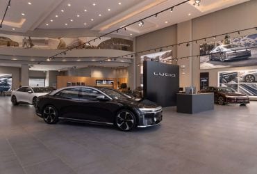 Lucid showroom