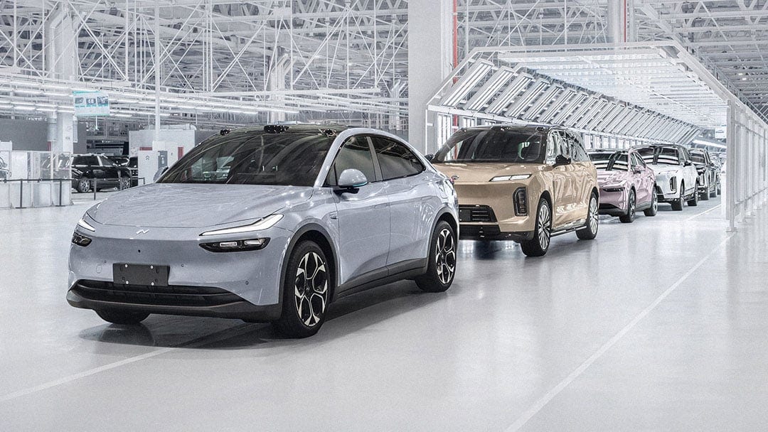 Nio's F2 plant in Hefei, China