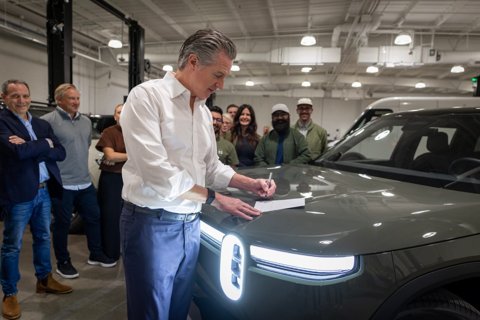 California's Governor Gavin Newsom