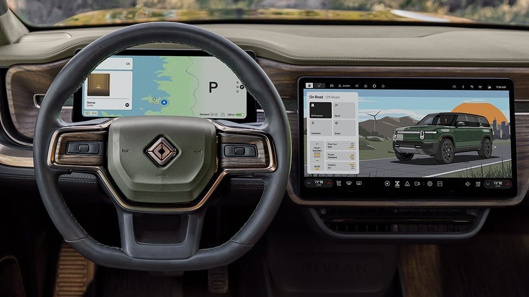 Rivian R1S Interior