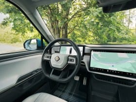 Rivian R1T interior