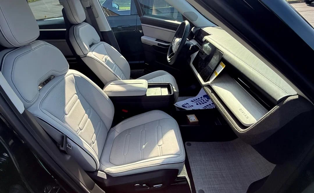 Rivian R2 with Coastal Cloud Interior