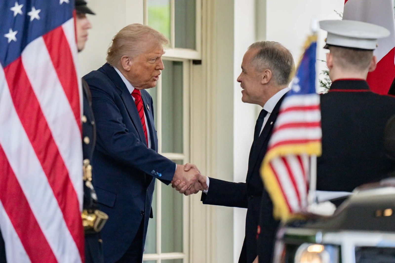 Trump and Carney