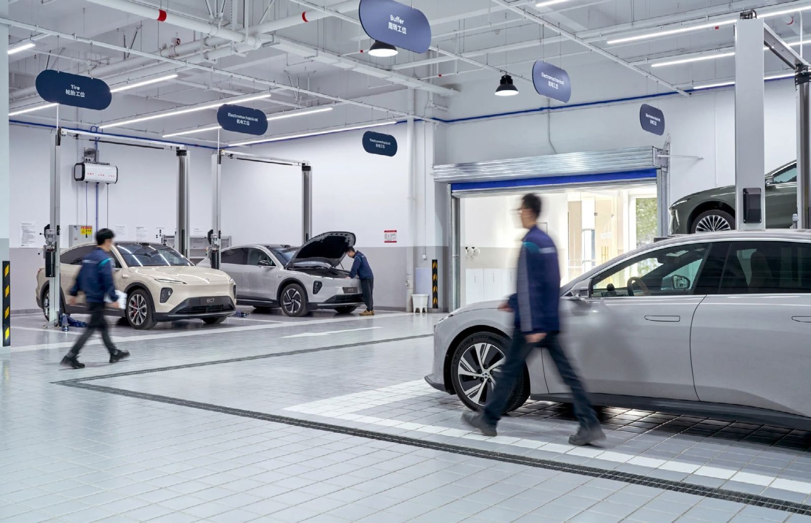 Nio service center in China